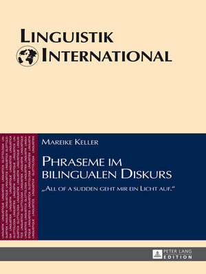 cover image of Phraseme im bilingualen Diskurs